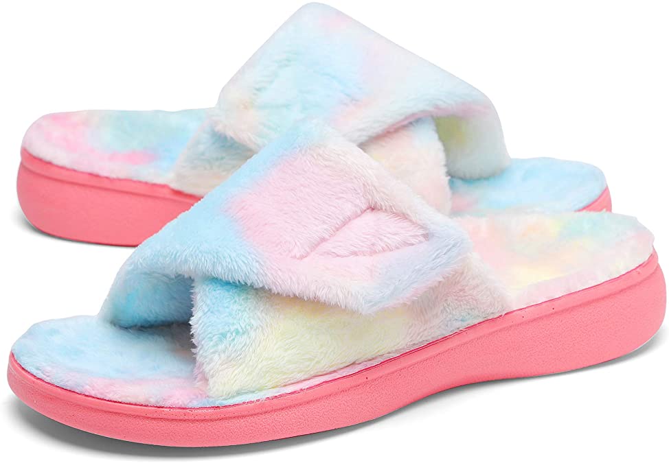 Sollbeam fuzzy hot sale house slippers